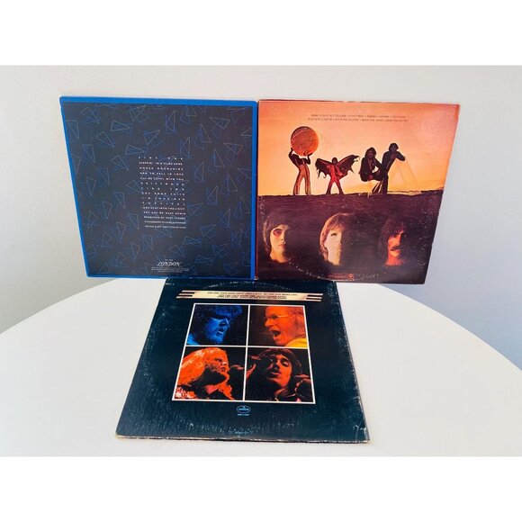 Lot of 5 Rock Record Albums, Moody Blues, Three Dog Night, BTO, Dave Mason - Picture 2 of 8